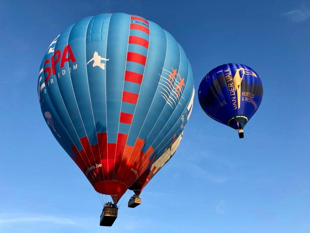 Vol montgolfiere à l'Aérodrome du Laboru
