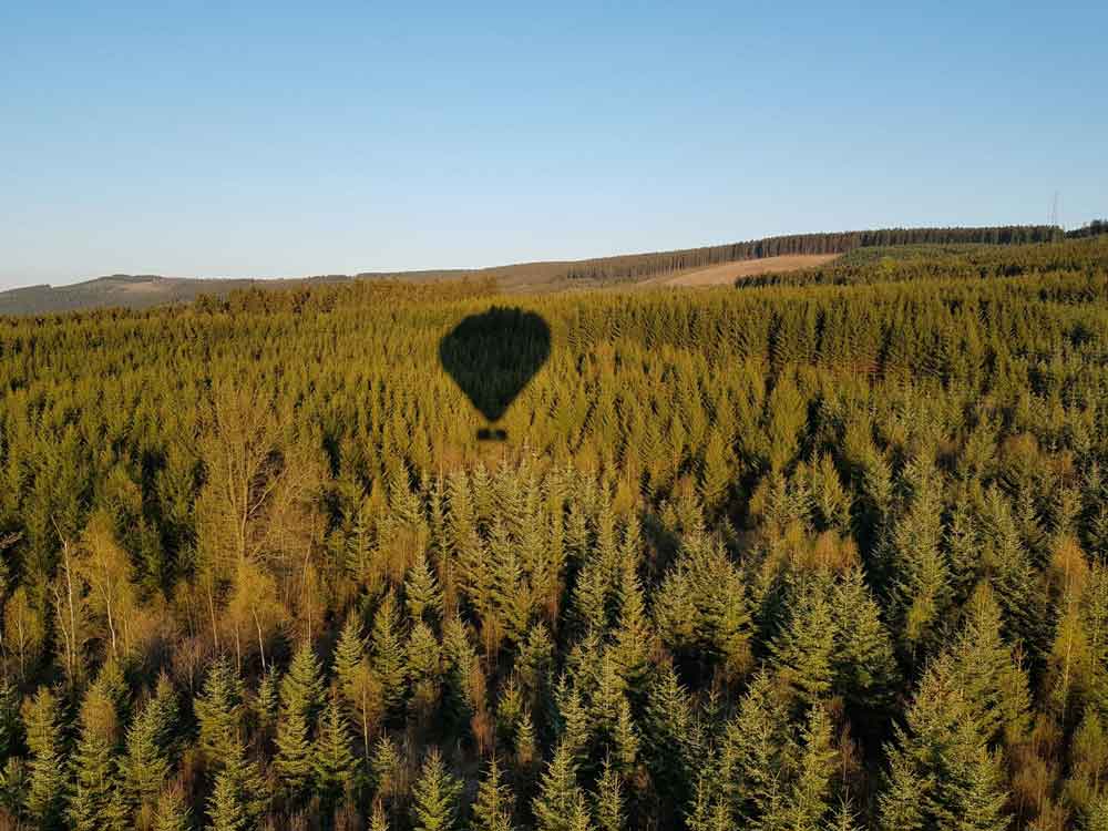 Vol montgolfiere à l'Aérodrome du Laboru
