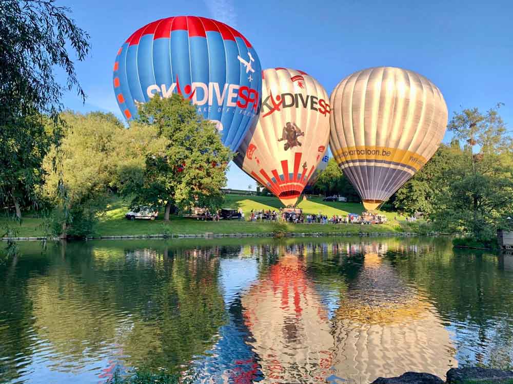 Vol en montgolfière Domaine de Wégimont