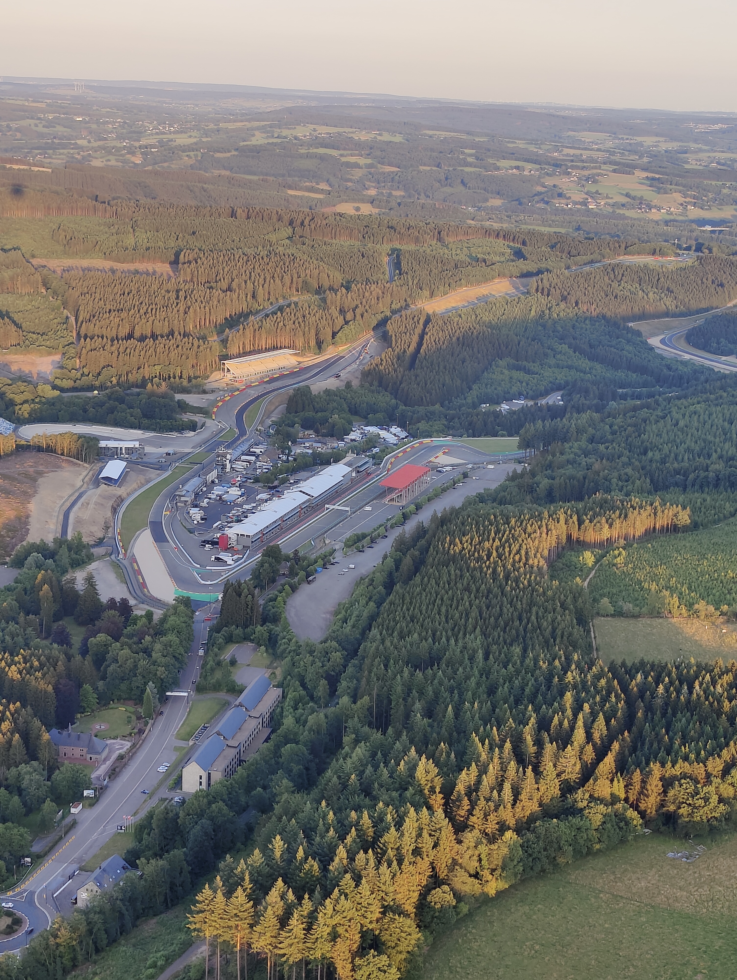Vol en montgolfière au Circuit de Spa-Francorchamps