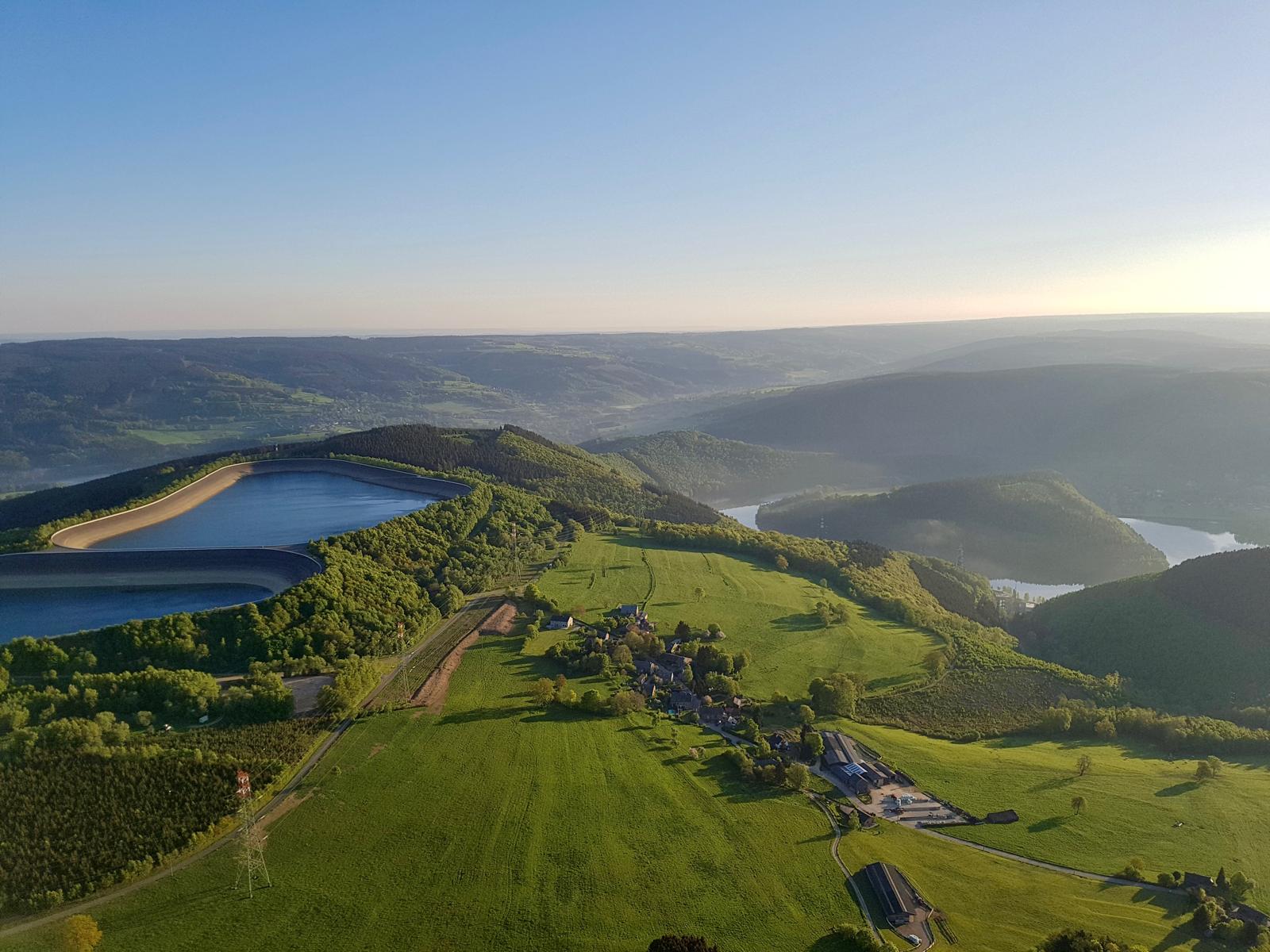 Vol montgolfière Commune de Trois-Ponts