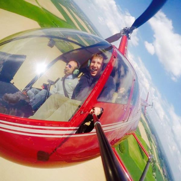 Vol en hélicoptère Belgique