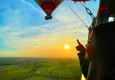 cadeau  montgolfiere