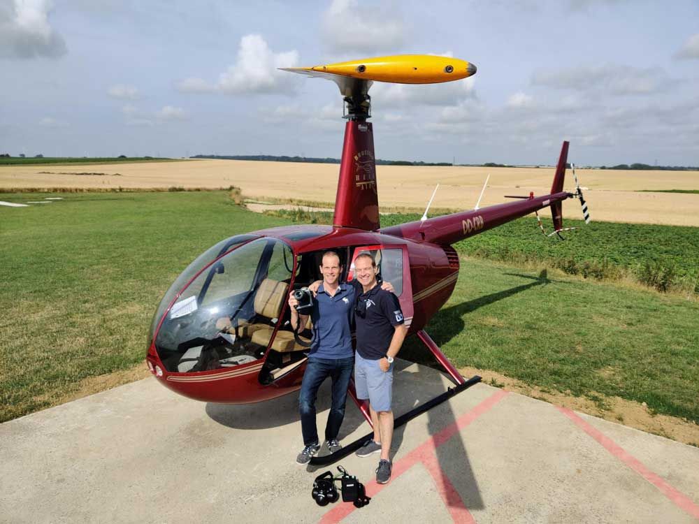 Vol en hélicoptère Belgique