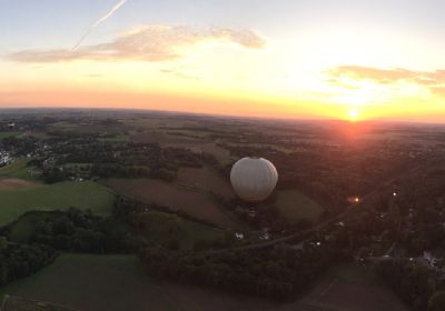 Vol en montgolfière dans toute la Belgique