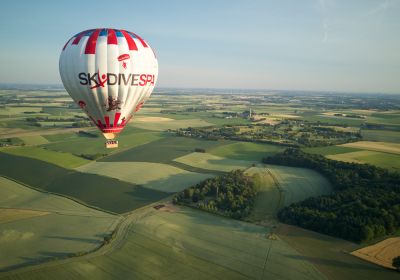 Vol en montgolfiere au Château de Limont